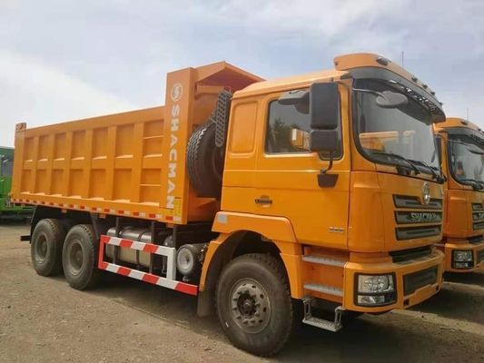 10 Räder Shacman 6X4 Dump Truck Tipper Truck Blauer Motor Kapazität &gt;8L für Ihre Bedürfnisse
