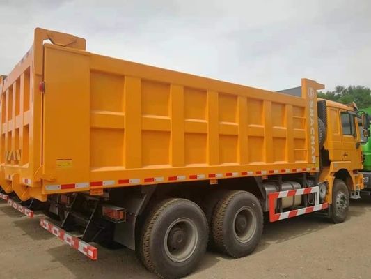 10 Räder Shacman 6X4 Dump Truck Tipper Truck Blauer Motor Kapazität &gt;8L für Ihre Bedürfnisse