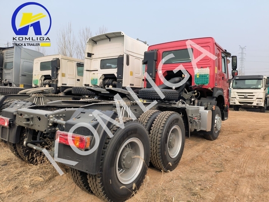 Hw19710 Getriebe 40 Tonnen Anhängerkopf Lkw Gebraucht Sinotruk HOWO Schwerlastlastwagen Traktor