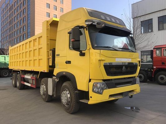 Sinotruk HOWO 8X4 12-Rad-Tipper-Lkw mit 300L Kraftstofftankschiff Ladekapazität 21-30t