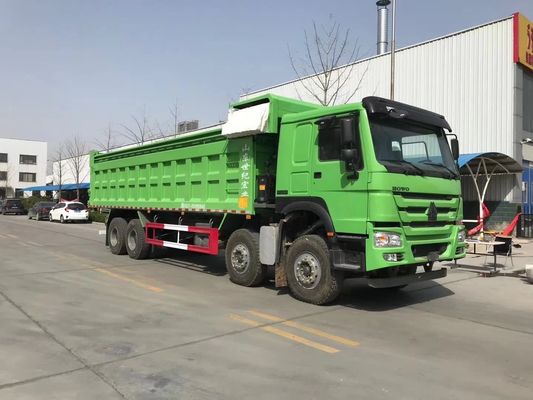 20cbm Eimer Abmessung Vorderhebe-Stil HOWO 8X4 Schwerlast-Tipper-Truck zum Abwerfen