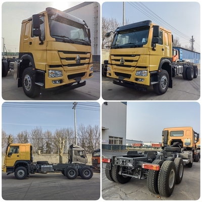 Gebraucht Sinotruk HOWO T7 Hohan 6X4 10-Rad 340 PS 380 PS 400 PS 430 PS Traktor-Lkw mit Teilen