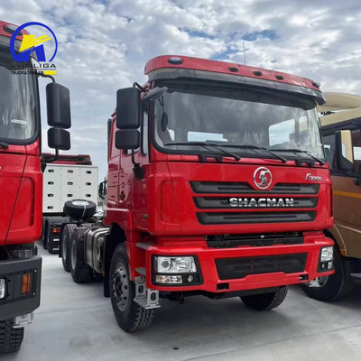 Vorderachse 9 Tonnen Ladekapazität Gebraucht Shacman F3000 6X4 Diesel Prime Mover Traktor