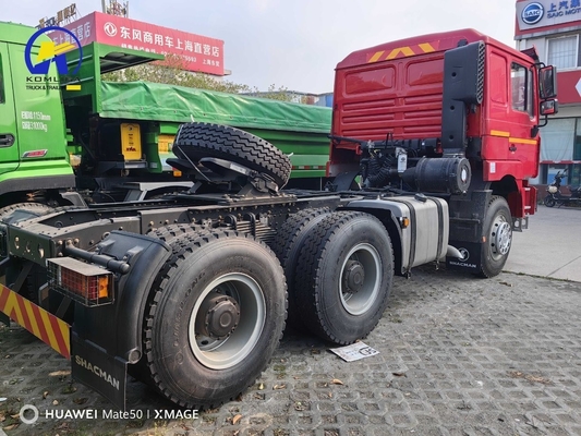 Vorderachse 9 Tonnen Ladekapazität Gebraucht Shacman F3000 6X4 Diesel Prime Mover Traktor