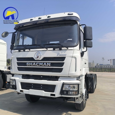 Vorderachse 9 Tonnen Ladekapazität Gebraucht Shacman F3000 6X4 Diesel Prime Mover Traktor