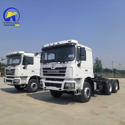 Vorderachse 9 Tonnen Ladekapazität Gebraucht Shacman F3000 6X4 Diesel Prime Mover Traktor