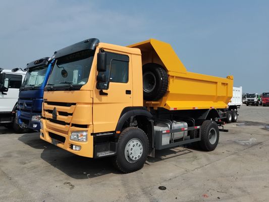 LHD/Rhd chinesischer Sinotruk HOWO 6X4 4X2 Tipper Truck 8500*2500*3400mm Leistung 420 PS