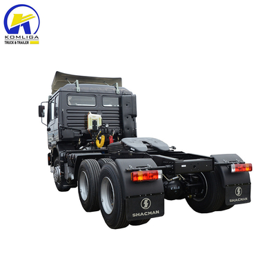 6X4 Antriebsrad Shacman X3000 Prime Mover Goldfarbener Traktor