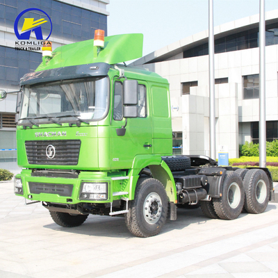 Cab Hw76 Cab Gelb 6X4 10Rad 380PS 400PS 420PS Kopf Traktor Anhänger Gebraucht Traktor Lkw