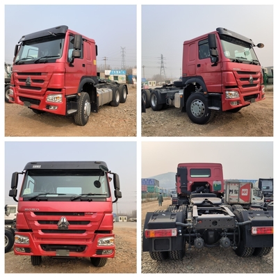 Sinotruk HOWO T7 Hohan 6X4 10-Rad 371PS 380PS 400PS und Gebrauchtanhänger Traktor