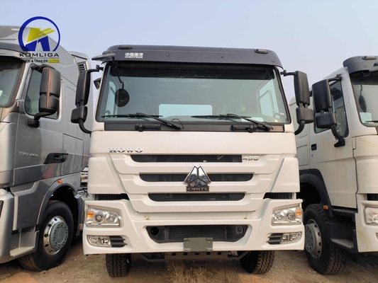 Sinotruk HOWO T7 6X4 400 PS Hauptbeweger Gebrauchttraktor Lkw Kopf auf Ihren Markt zugeschnitten