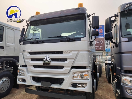 Sinotruk HOWO T7 6X4 400 PS Hauptbeweger Gebrauchttraktor Lkw Kopf auf Ihren Markt zugeschnitten