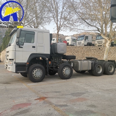 Sinotruk HOWO T7 8X4 400 PS Schwerlastanhänger Traktorfahrzeug mit 5600X2300X1500 Eimer