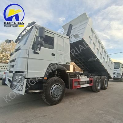 6X4 HOWO 30-Tonnen-Dump-Truck-Tipper-Truck mit Handgetriebe und 300-Liter-Tanker