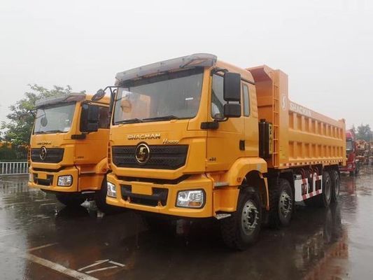 351-450 PS Schaltgetriebe Shacman 12 Räder 8X4 Tipper/Dump Truck für schwere Aufgaben
