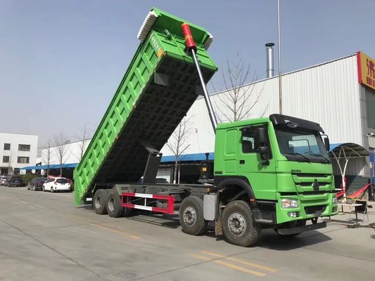 Erschwinglich Gebraucht HOWO 8X4 12 Räder Dump Truck für Afrika Schwerlastlastkapazität 21-30t