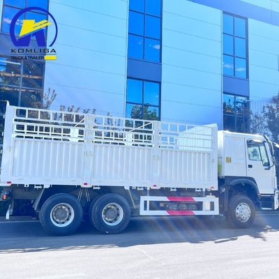 Transportverwendet 6X4 4X2 Box-Frachtwagen mit Ventrale Kipper Hydraulisches Heben verwendet