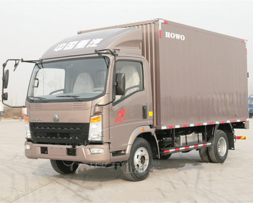 4.2 Tonnen Hinterachse Sinotruk HOWO Cdw Mini Van Box 4X2 Lastwagen mit 1-10 t Ladekapazität