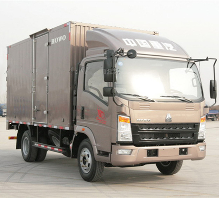 4.2 Tonnen Hinterachse Sinotruk HOWO Cdw Mini Van Box 4X2 Lastwagen mit 1-10 t Ladekapazität
