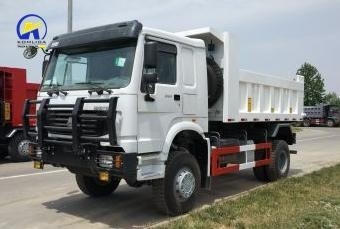 Afrika-Markt 6X4 4X2 Flachbett-Lkw mit Ventrale Tipper-Lifting und Diesel-Leistung