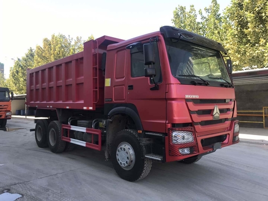 Hw76 Cab Sinotruk HOWO Gebraucht 6*4 10räder Tipper Truck Dump Truck Hw19710 Getriebe