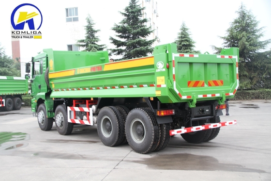 Shacman H3000 12 Räder 8X4 4 Achsen Kipper Dump Truck für kundenspezifische Anfrage 10 1 Reifen