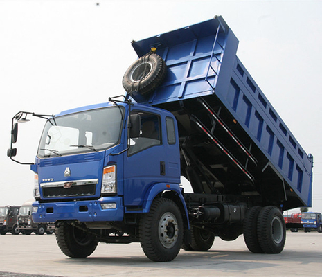3/5/7/8 Tonnen 6 Räder Sinotruk HOWO 4X2 Mini-Dumper Truck mit Handgetriebe