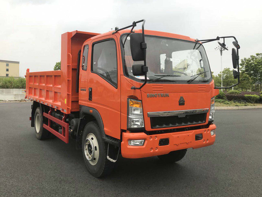 Sinotruk 4X2 12 Tonnen 12 Kubikmeter Dump Truck mit 4-6L Motorkapazität Euro II