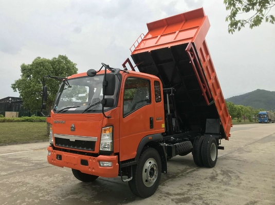 Sinotruk 4X2 12 Tonnen 12 Kubikmeter Dump Truck mit 4-6L Motorkapazität Euro II