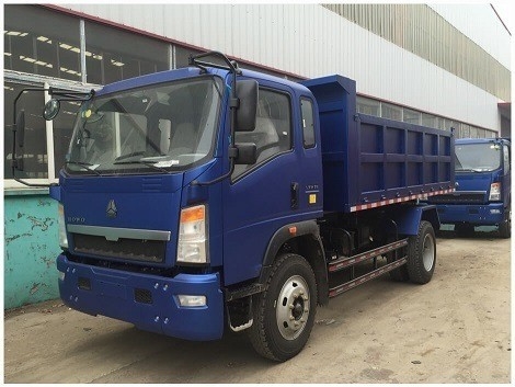 Sinotruk 4X2 12 Tonnen 12 Kubikmeter Dump Truck mit 4-6L Motorkapazität Euro II