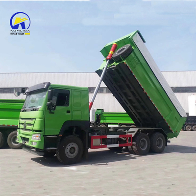 Sinotruk HOWO 10-Rad-Dump-Truck 371 PS Gebraucht-Truck mit gelben Sitzplätzen ≤5