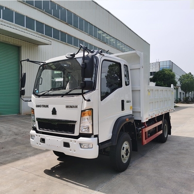Sinotruk HOWO 4X4 Dump Truck 3 Tonnen 2 Tonnen 5 Tonnen mit 4,2 Tonnen Hinterachse und Leistung