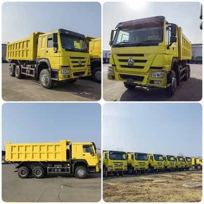 Gebraucht Tipper Trucks Heavy Duty HOWO 371HP 6X4 Dump Truck mit Handgetriebe in Afrika