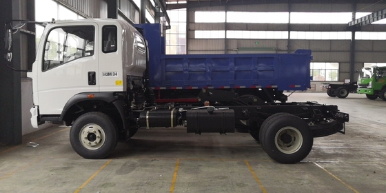 1-10 Tonnen Belastungsgewicht Sinotruk HOWO 5t 4X2 Ladewagen Licht für Kundenanforderungen