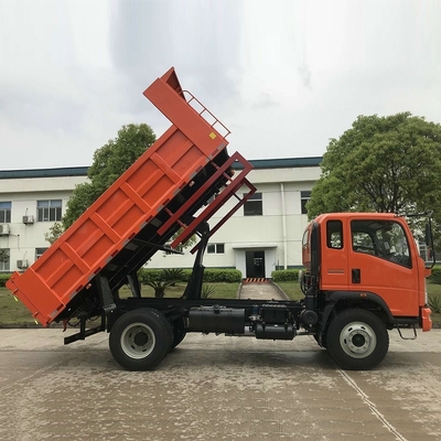 Gebrauchtes Sinotruk HOWO 4X2 6-Rad-Mini-Leicht-Dump-Tipper-Lkw mit Handgetriebe
