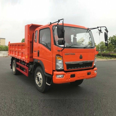 Gebrauchtes Sinotruk HOWO 4X2 6-Rad-Mini-Leicht-Dump-Tipper-Lkw mit Handgetriebe
