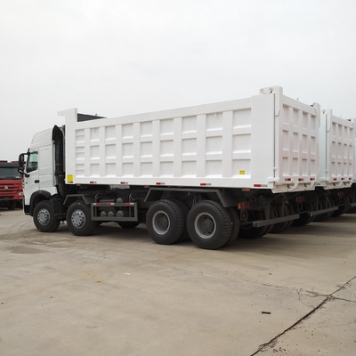DOT-zertifizierte gebrauchte Sinotruk HOWO 8X4 Kipper Dumper Truck mit Wd615.47.D12.42 Motor