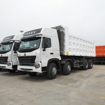 DOT-zertifizierte gebrauchte Sinotruk HOWO 8X4 Kipper Dumper Truck mit Wd615.47.D12.42 Motor