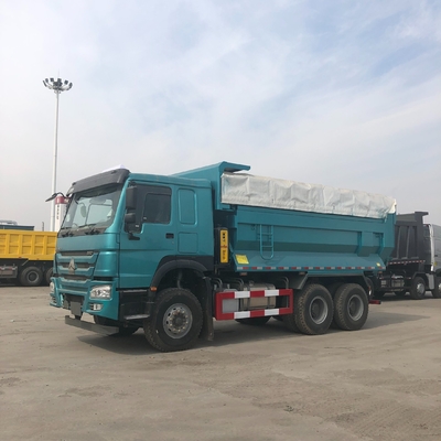 10 Räder 6X4 Kipper Truck Sinotruk HOWO U-förmiger Müllwagen mit Getriebe Hw19710