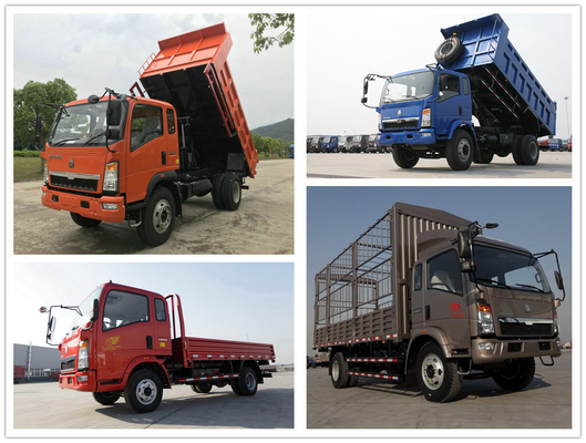 Sinotruk/HOWO 4X2 5 Tonnen/10 Tonnen Träger Gefrierschrank Kühlladung mit Kabinen-Klimaanlage