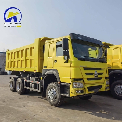 Gebrauchtes Sinotruk LHD/Rhd 10 Räder HOWO 6X4 Kipper Dump Truck für den Transport von Kies