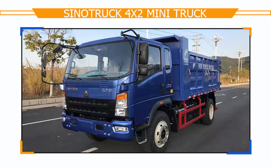 Sinotruk HOWO Homan 4X2 4X4 Dump Truck mit Vorderachse 2,4 Tonnen und Hinterachse 4,2 Tonnen