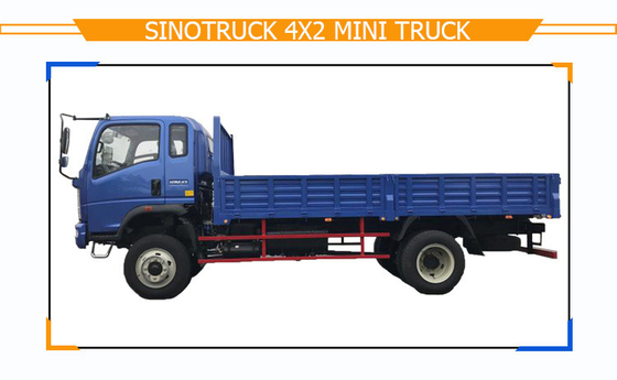 Sinotruk HOWO Homan 4X2 4X4 Dump Truck mit Vorderachse 2,4 Tonnen und Hinterachse 4,2 Tonnen
