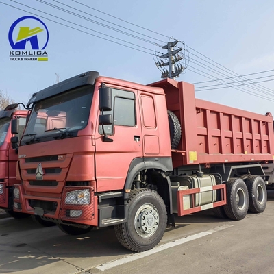 Gebrauchtes Müllwagen für gebrauchte Sinotruk HOWO 35 Tonnen 6X4 Tipper Truck Motor Kapazität 8L