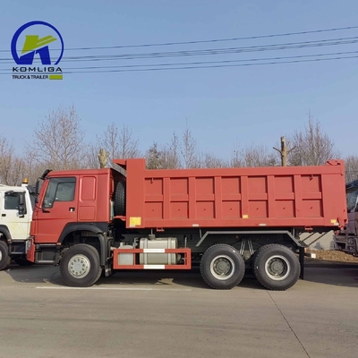 Gebrauchtes Müllwagen für gebrauchte Sinotruk HOWO 35 Tonnen 6X4 Tipper Truck Motor Kapazität 8L