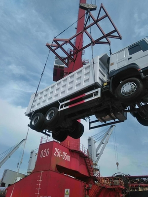 Sinotruk 10 Räder HOWO Kipper Gebraucht-Dump Truck mit Vorderachse 9tons Ladekapazität