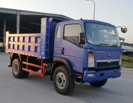 4-6L Triebwerk Sinotruk HOWO Mini-Lkw Fracht-Dump Truck mit 4,2 Tonnen Hinterachse