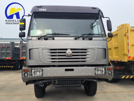 25 Tonnen Gebraucht HOWO Kipper Dump Truck 6X4 10 Wheeler mit Eimer Größe 5600X2300X1500