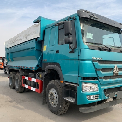 GCC-zertifizierter Gebraucht-Sino-Truck HOWO 6X4 Dump Truck mit Tarpaulin und 1200r20 Reifen