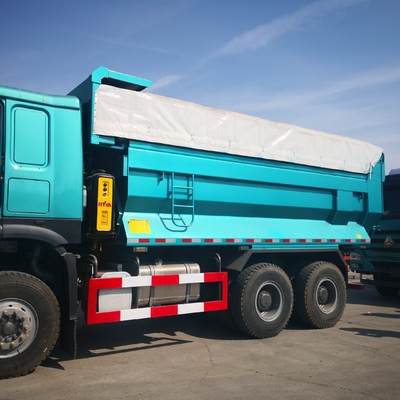 GCC-zertifizierter Gebraucht-Sino-Truck HOWO 6X4 Dump Truck mit Tarpaulin und 1200r20 Reifen